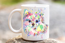 Load image into Gallery viewer, Watercolour Dog Mug - Cavalier Spaniel Style
