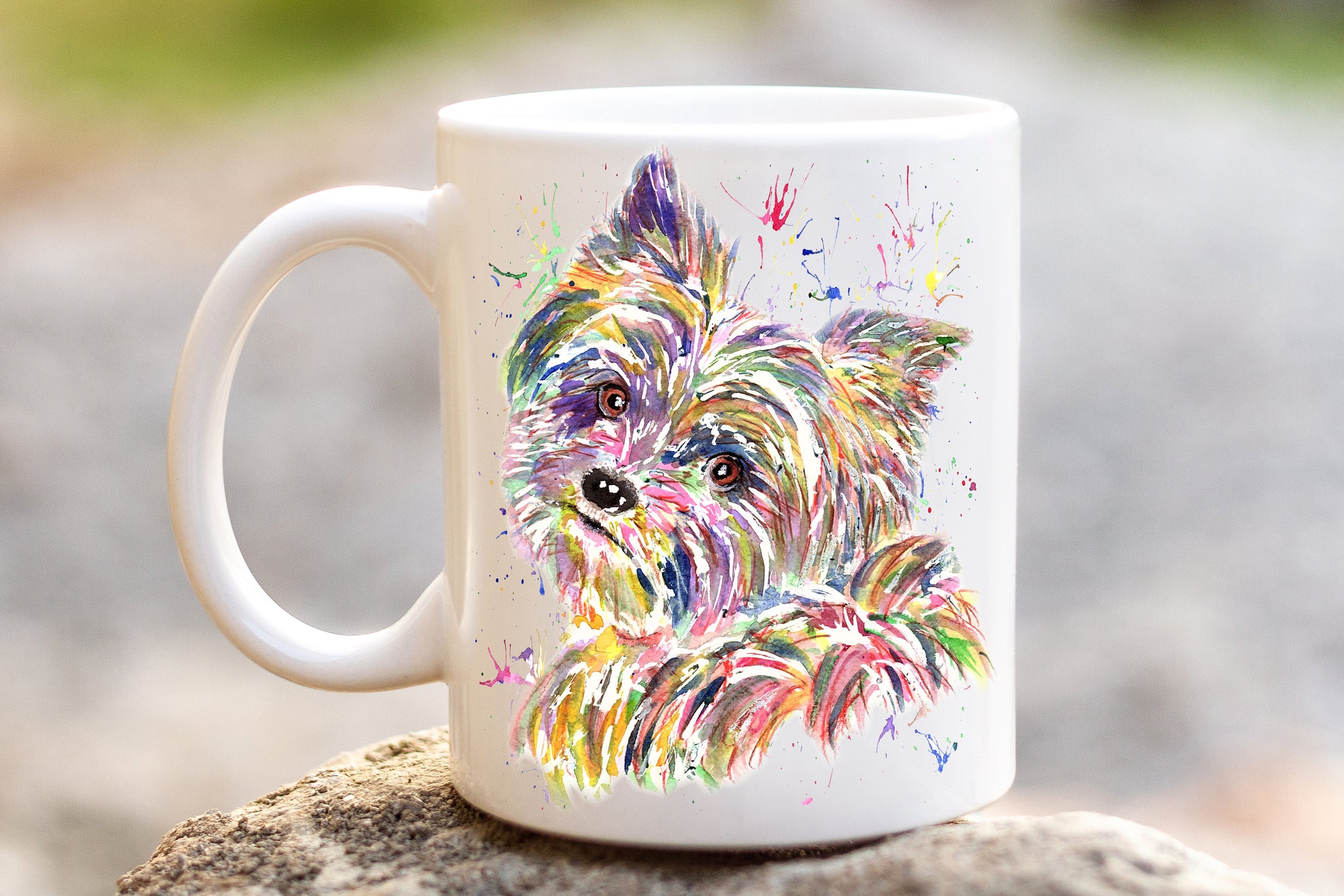 Watercolour Dog Mug