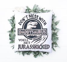 Load image into Gallery viewer, Daddysaurus Cushion!
