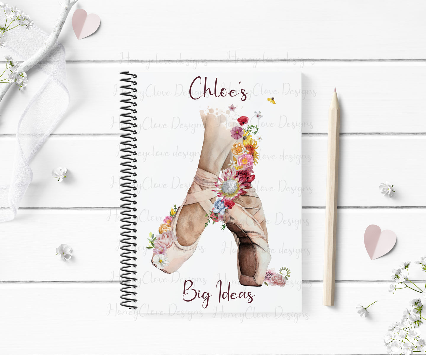 Ballet Art Notebook