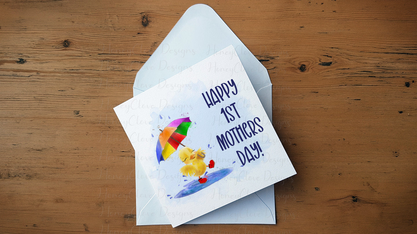 Mother's Day Little Duckie Greeting Card