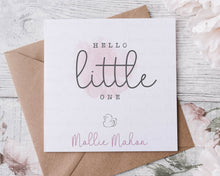 Load image into Gallery viewer, New Born Baby Greeting Card - Little Duck
