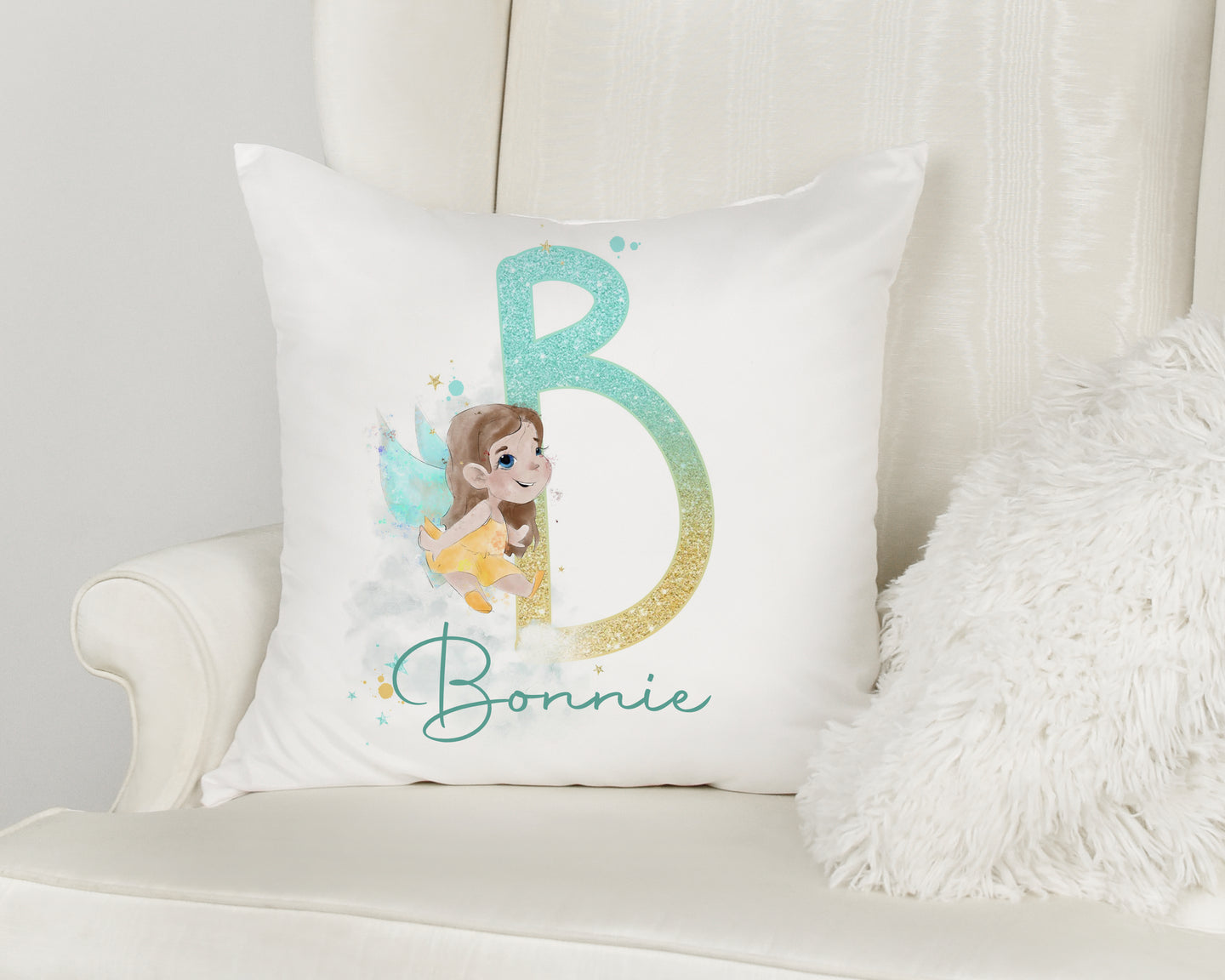 Little Fairy Name Cushion