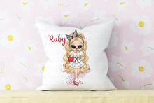 Load image into Gallery viewer, Fashion Girl Cushion - Various Colours
