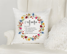 Load image into Gallery viewer, Nana Definition Cushion - Mothers Day
