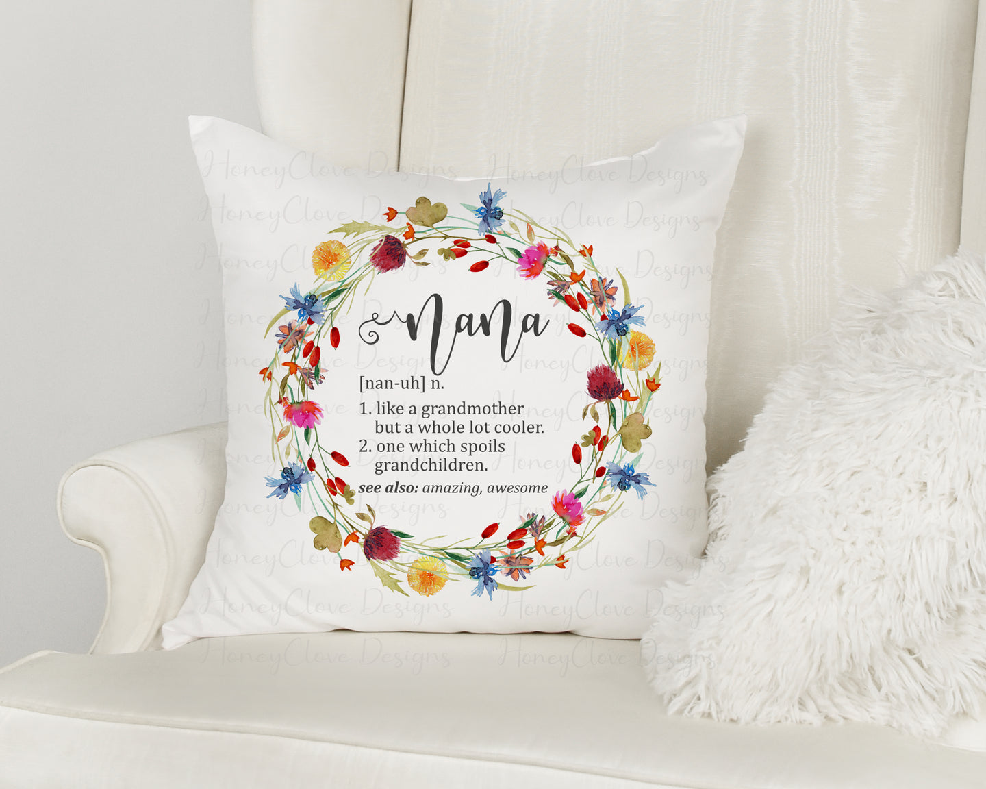 Nana Definition Cushion - Mothers Day