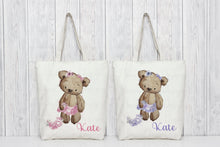 Load image into Gallery viewer, Flower Girl Bear - Cushion Pink
