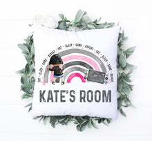 Load image into Gallery viewer, Girl Gamer Rainbow Cushion - 3 colours
