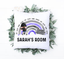 Load image into Gallery viewer, Girl Gamer Rainbow Cushion - 3 colours
