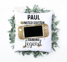 Load image into Gallery viewer, Gamer Cushion  - Gold
