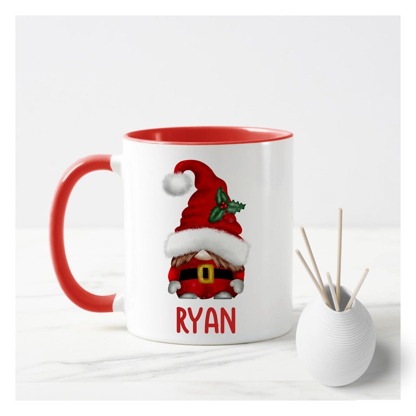 Christmas Gonk Mug - Red