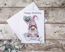 Load image into Gallery viewer, Pink Love Gonk Greeting Card
