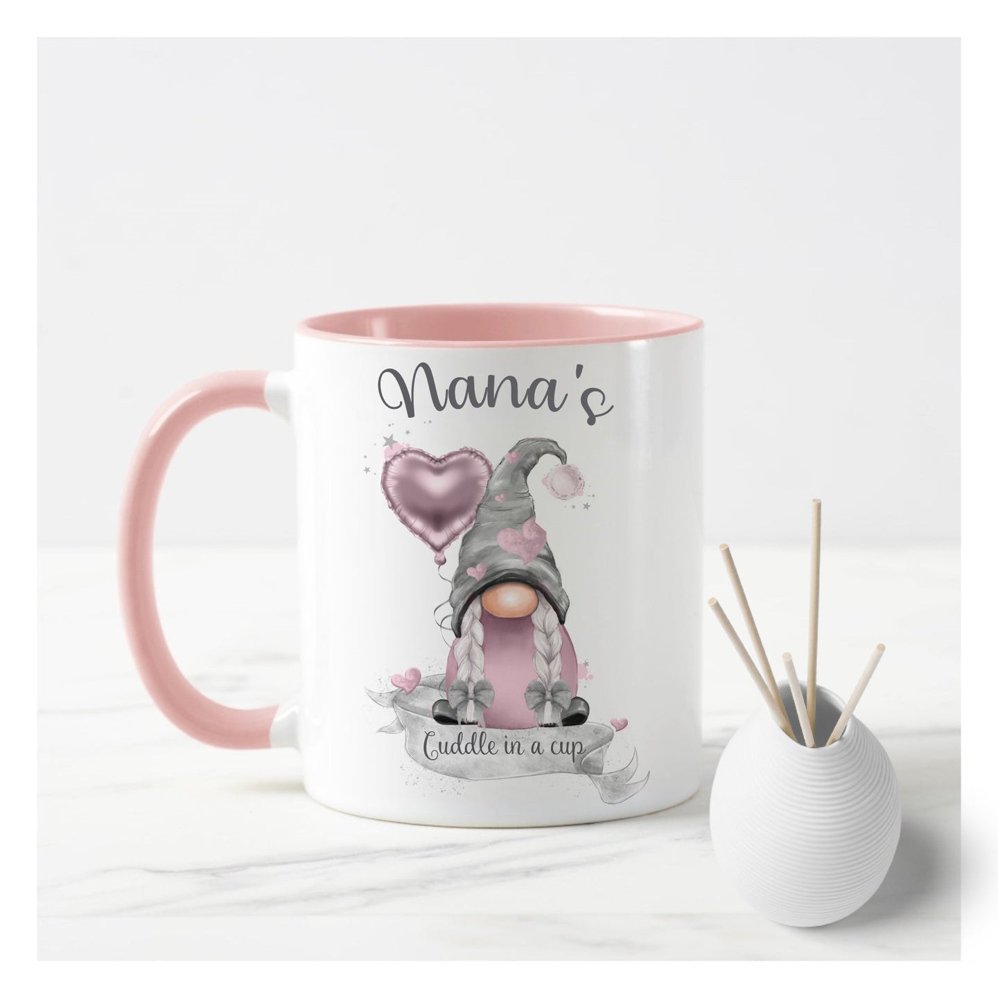 Pink Love Gonk Mug