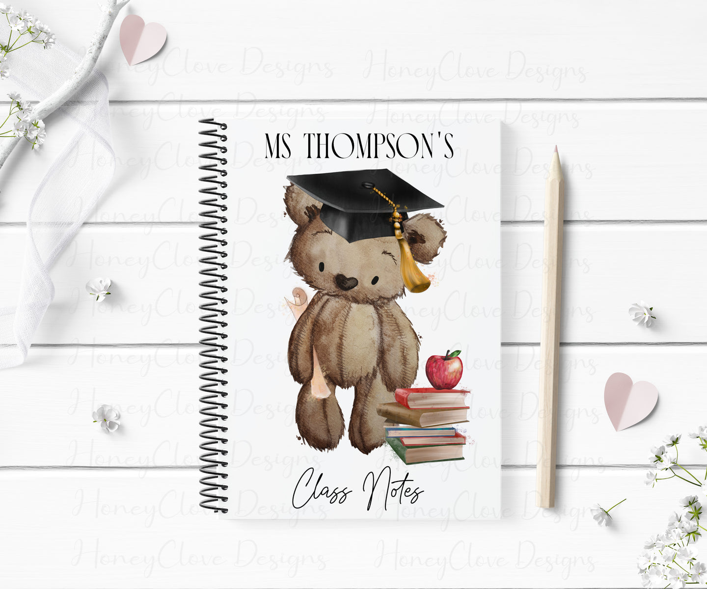 Teacher Bear Notebook