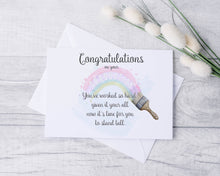 Load image into Gallery viewer, Graduation Rainbow greeting card
