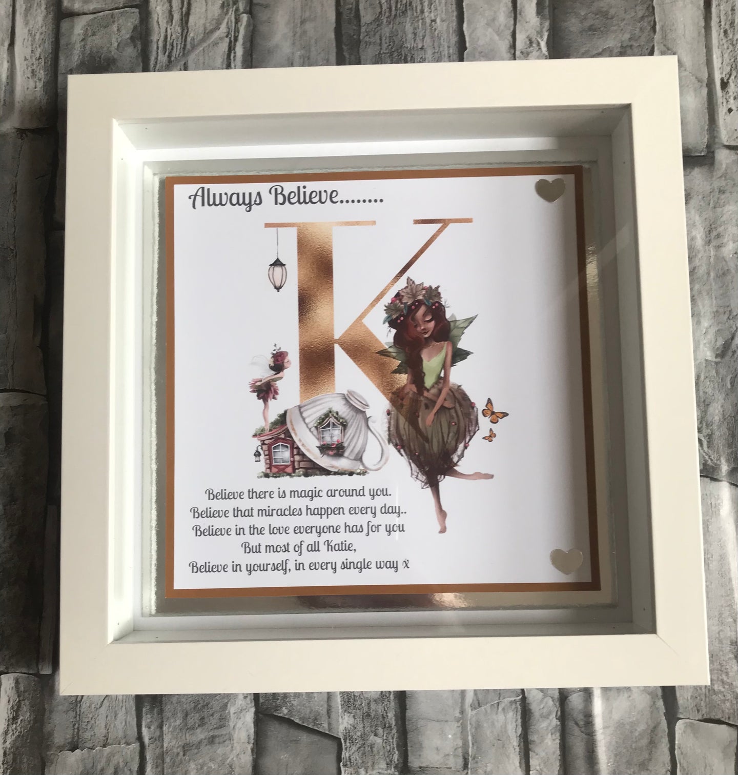 Gold Fairy Frame