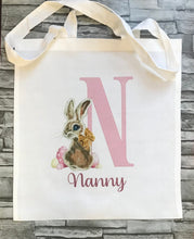 Load image into Gallery viewer, Vintage Pink Bunny Cushion
