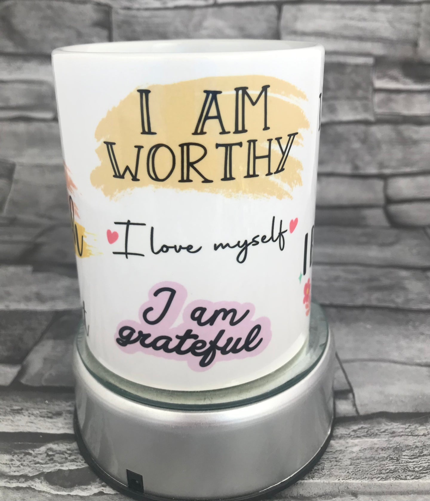 Positive affirmations mug