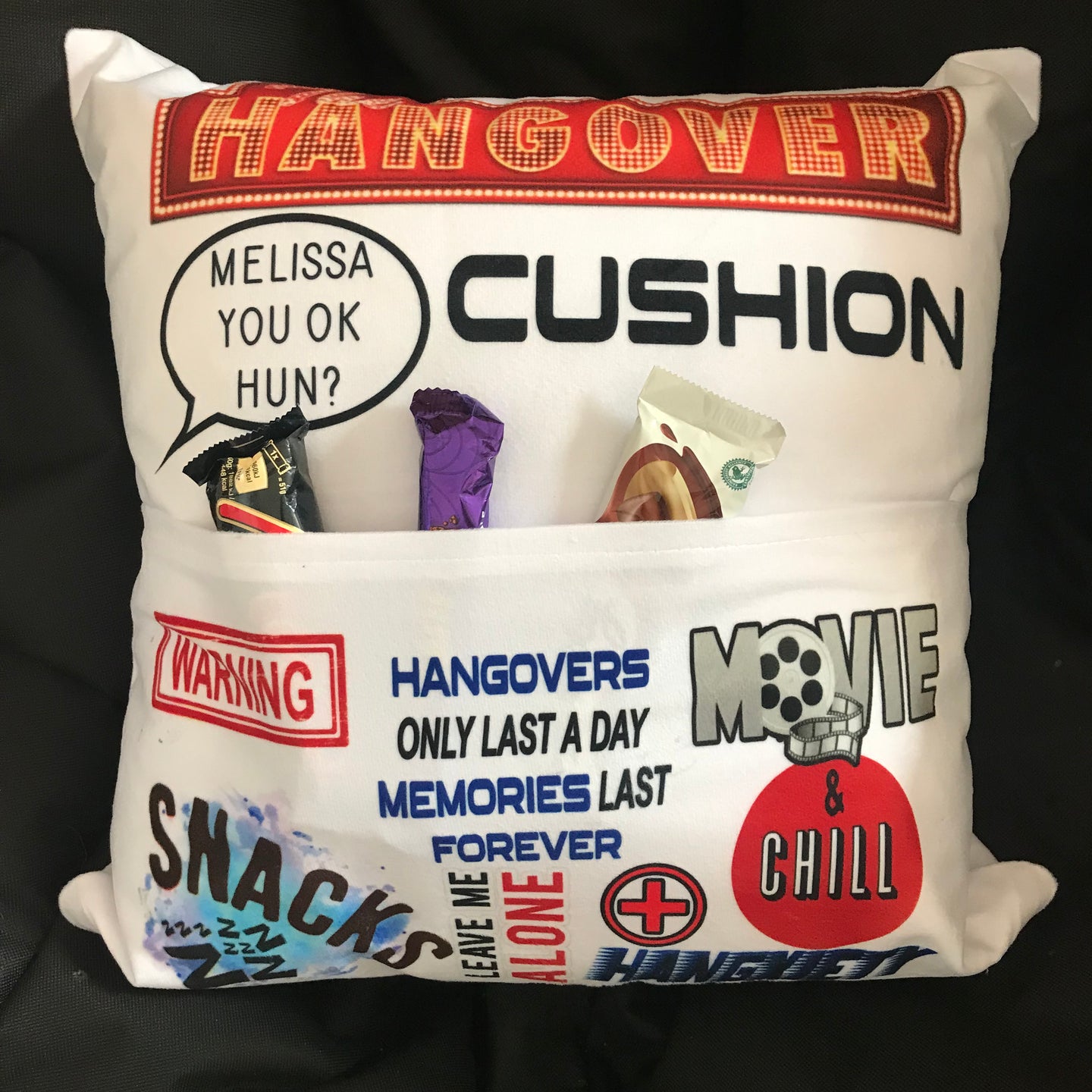 Hangover Pocket Cushion!