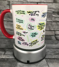 Load image into Gallery viewer, Daily affirmations mug
