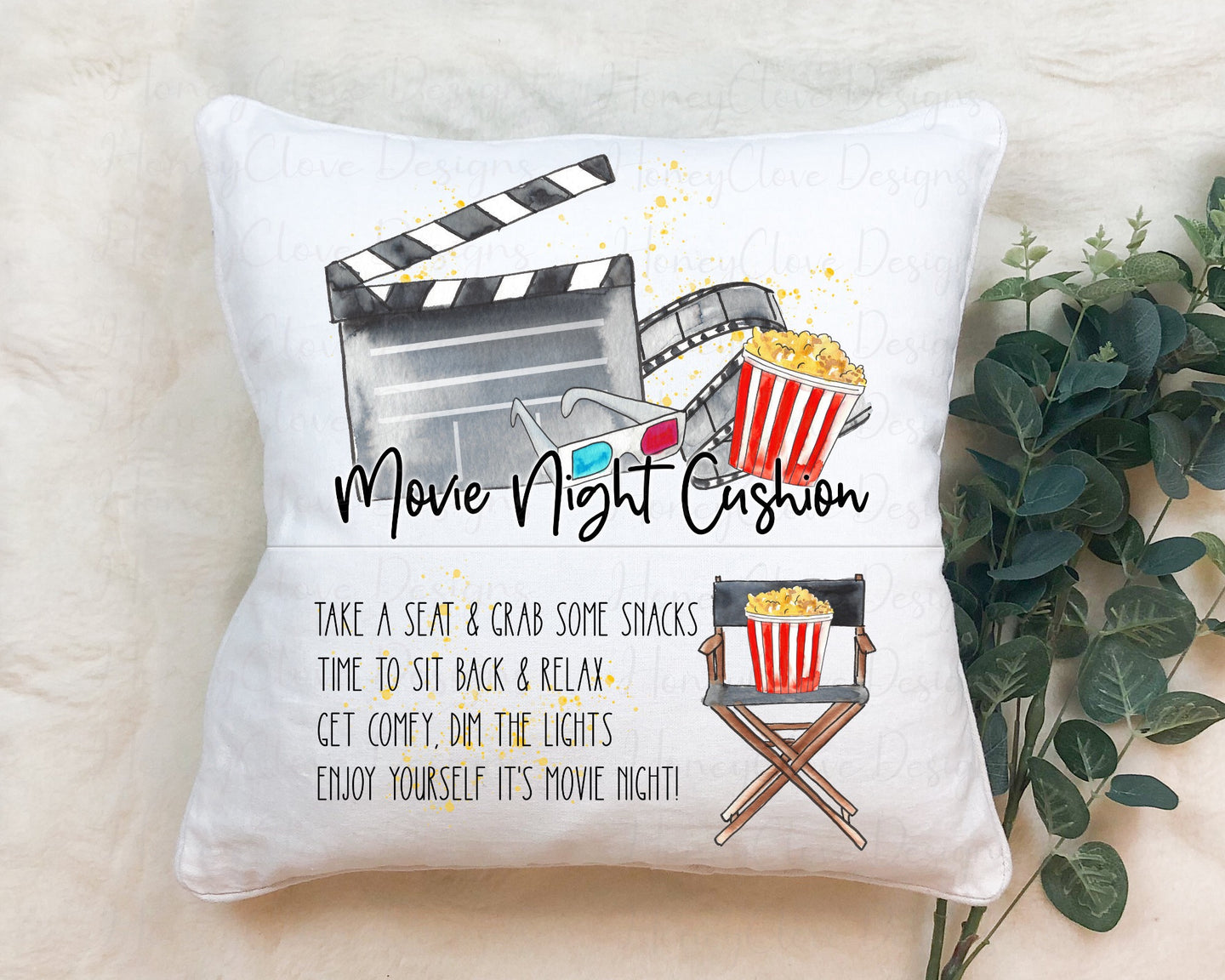 Movie Night Pocket Cushion!!