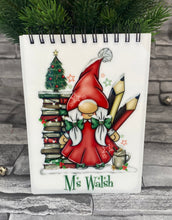 Load image into Gallery viewer, Gonk Teacher A6 Christmas notebook
