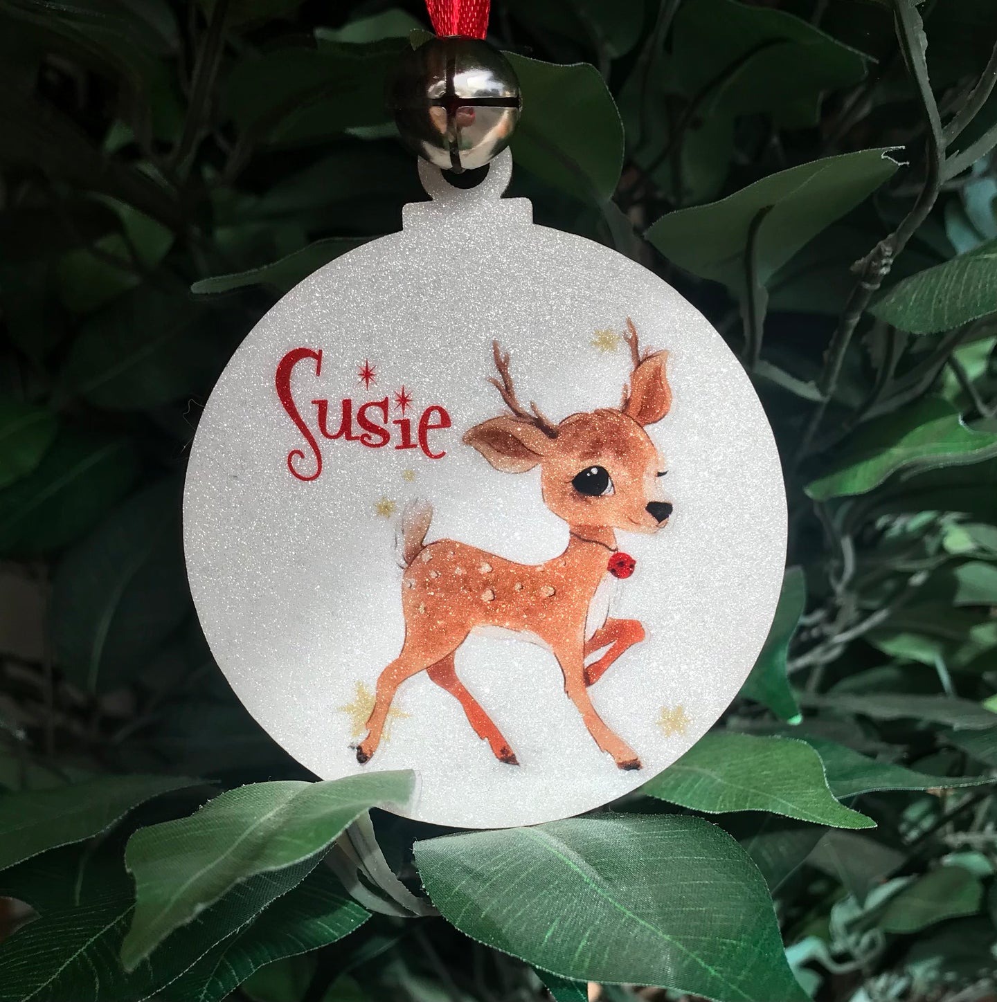 Baby Reindeer Christmas Hanging Decoration