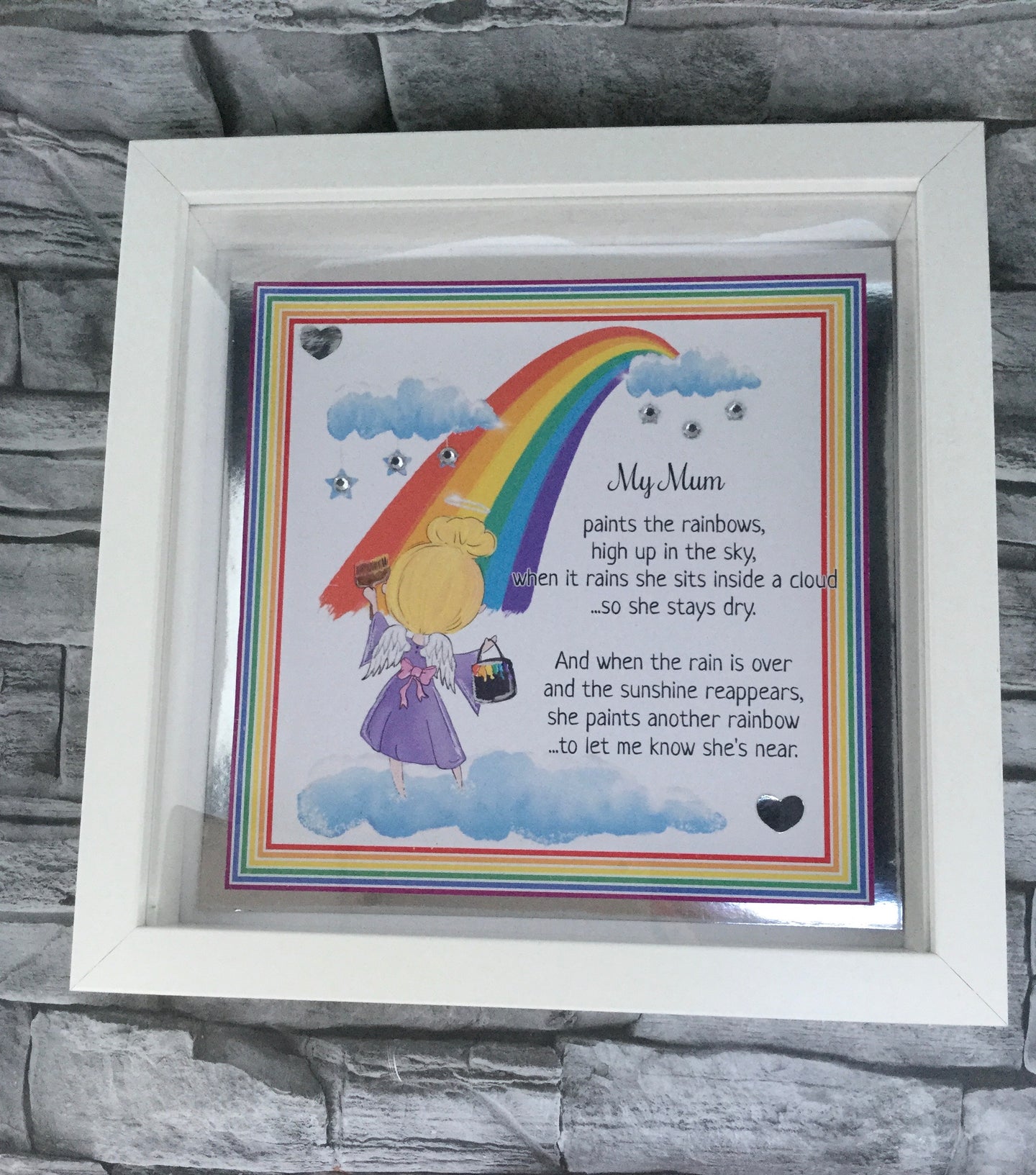 Rainbow Remembrance Frame