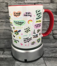 Load image into Gallery viewer, Daily affirmations mug
