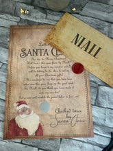 Load image into Gallery viewer, Nice list Scratch to reveal letter - Christmas
