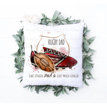Load image into Gallery viewer, Rugby Cushion - Various Colours
