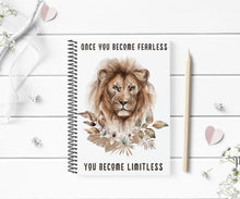 Load image into Gallery viewer, Lion Floral - notebook
