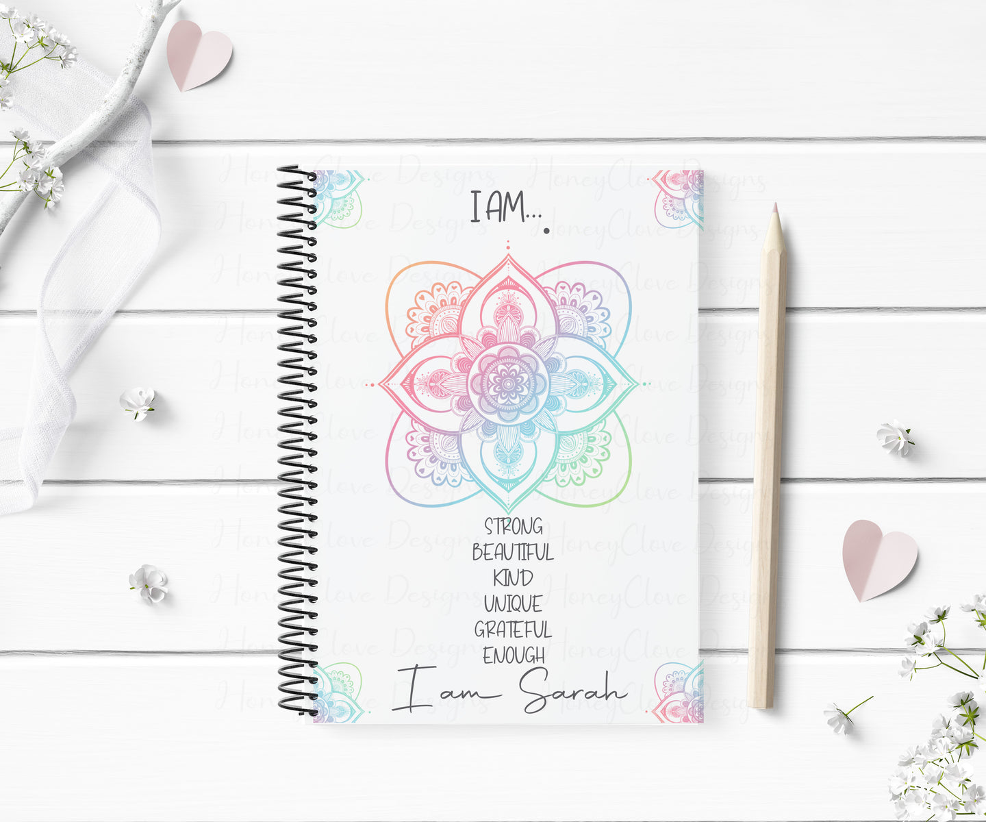 Mandala Design Notebook