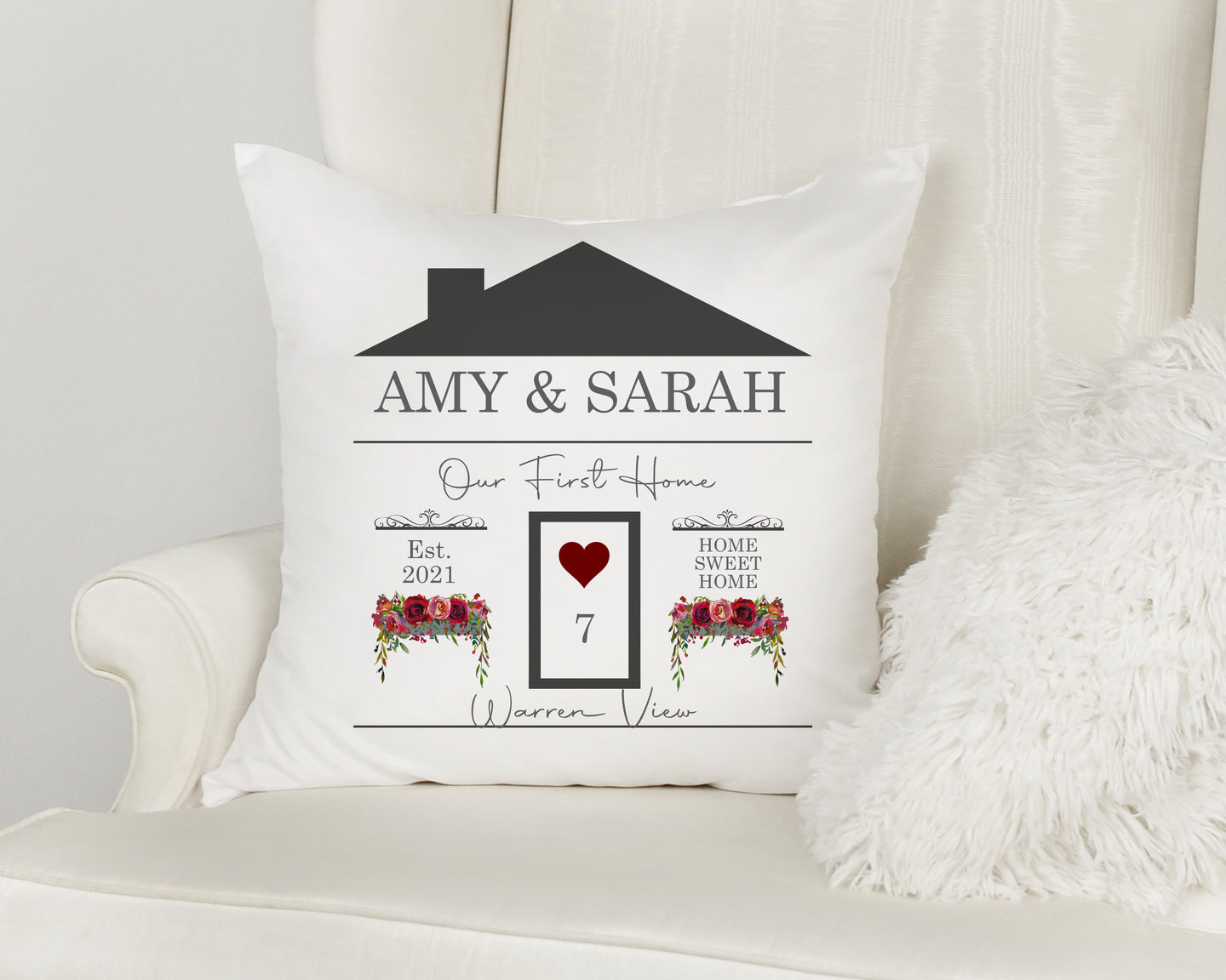 New Home Cushion - 4 Colours