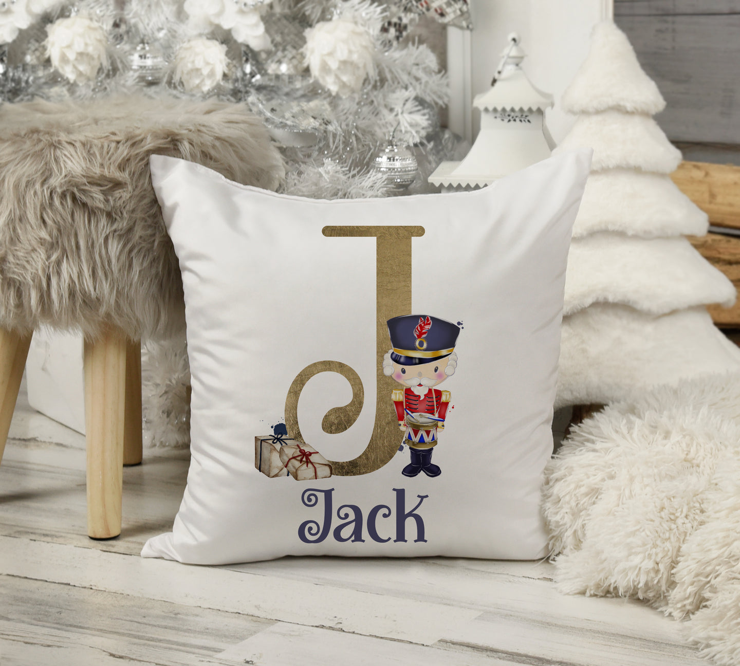 Nutcracker  Christmas Cushion