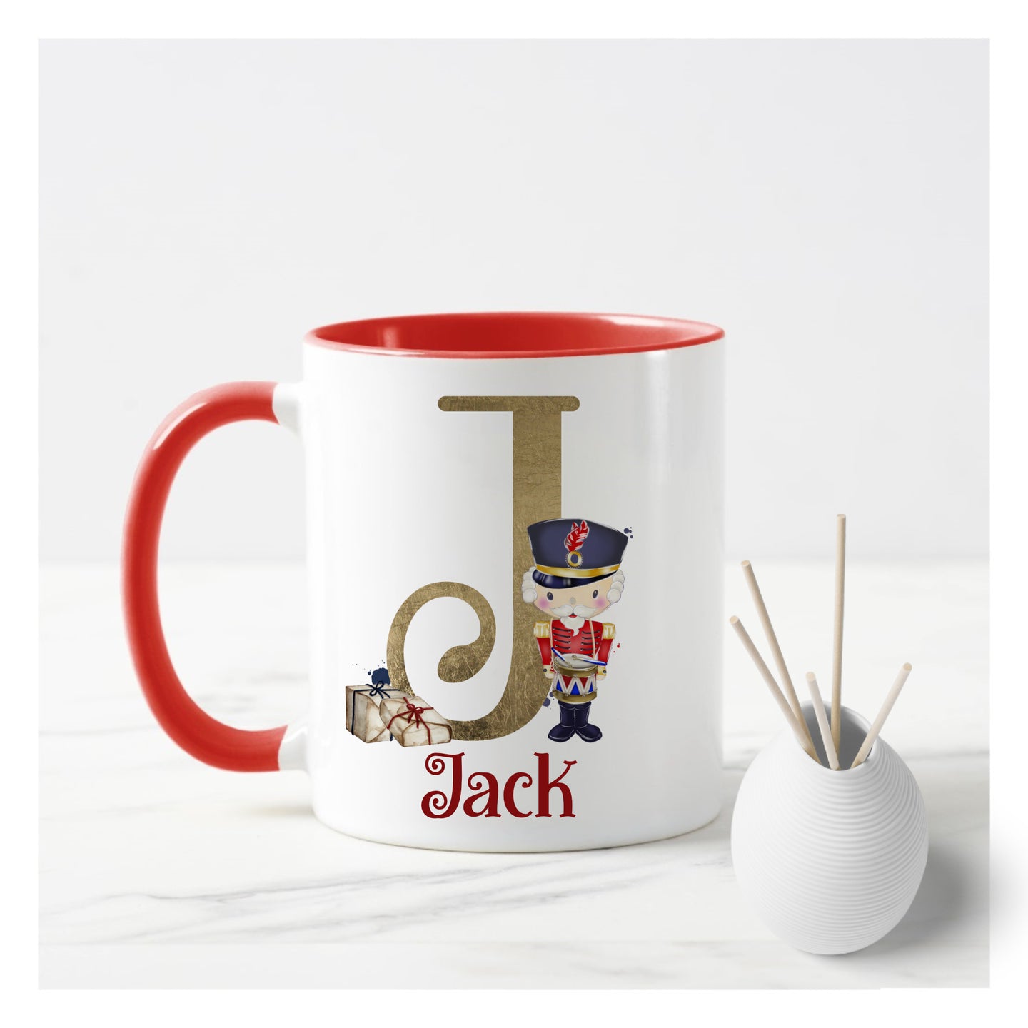 Nutcracker Christmas Mug