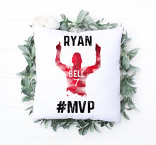 Load image into Gallery viewer, Football Cushion - Red
