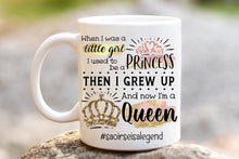 Load image into Gallery viewer, Princess to Queen Mug - Swear &amp; Non-Swear Versions
