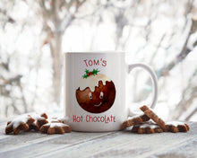 Load image into Gallery viewer, Little Pudding Christmas Mug (girl)
