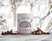 Load image into Gallery viewer, Pink Reinbow Christmas Mug
