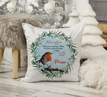 Load image into Gallery viewer, Robin Rememberance Cushion - 3 styles
