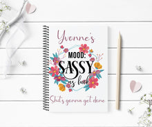 Load image into Gallery viewer, Sassy Notebook!
