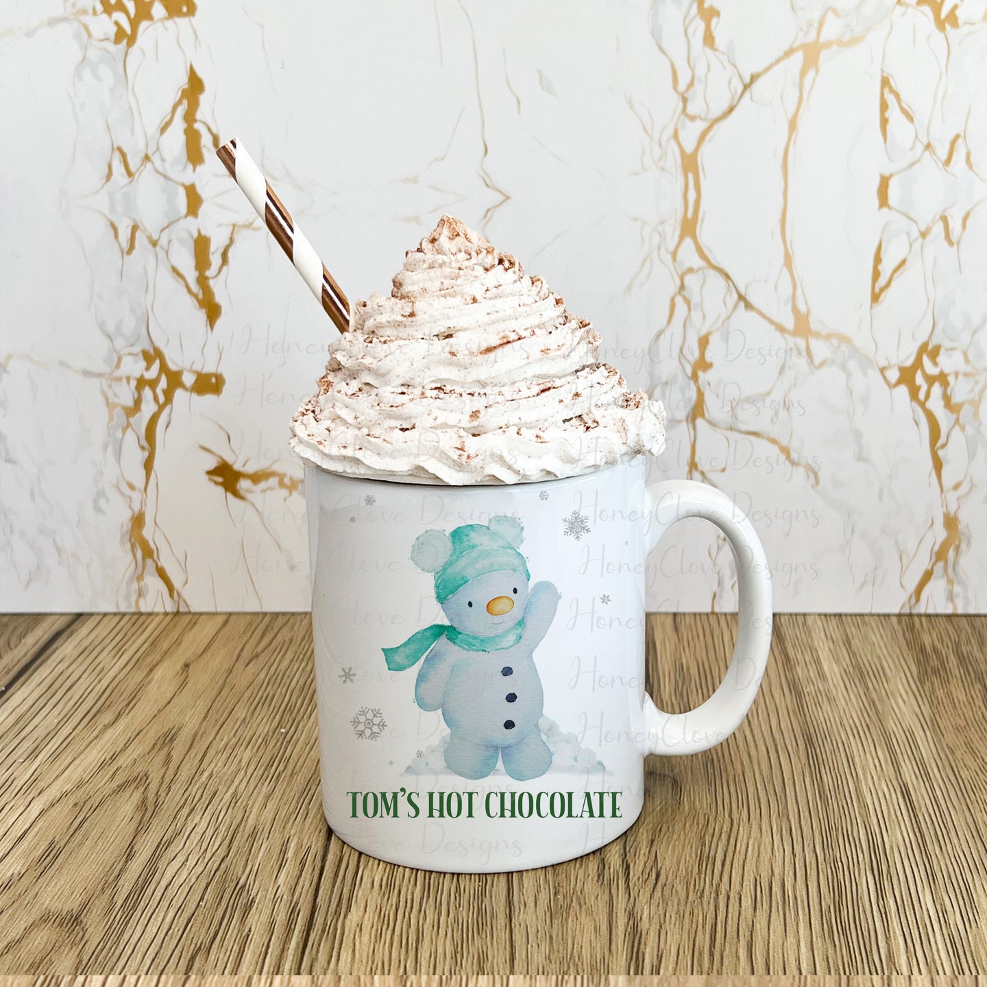 Snowman Hot Chocolate Mug!