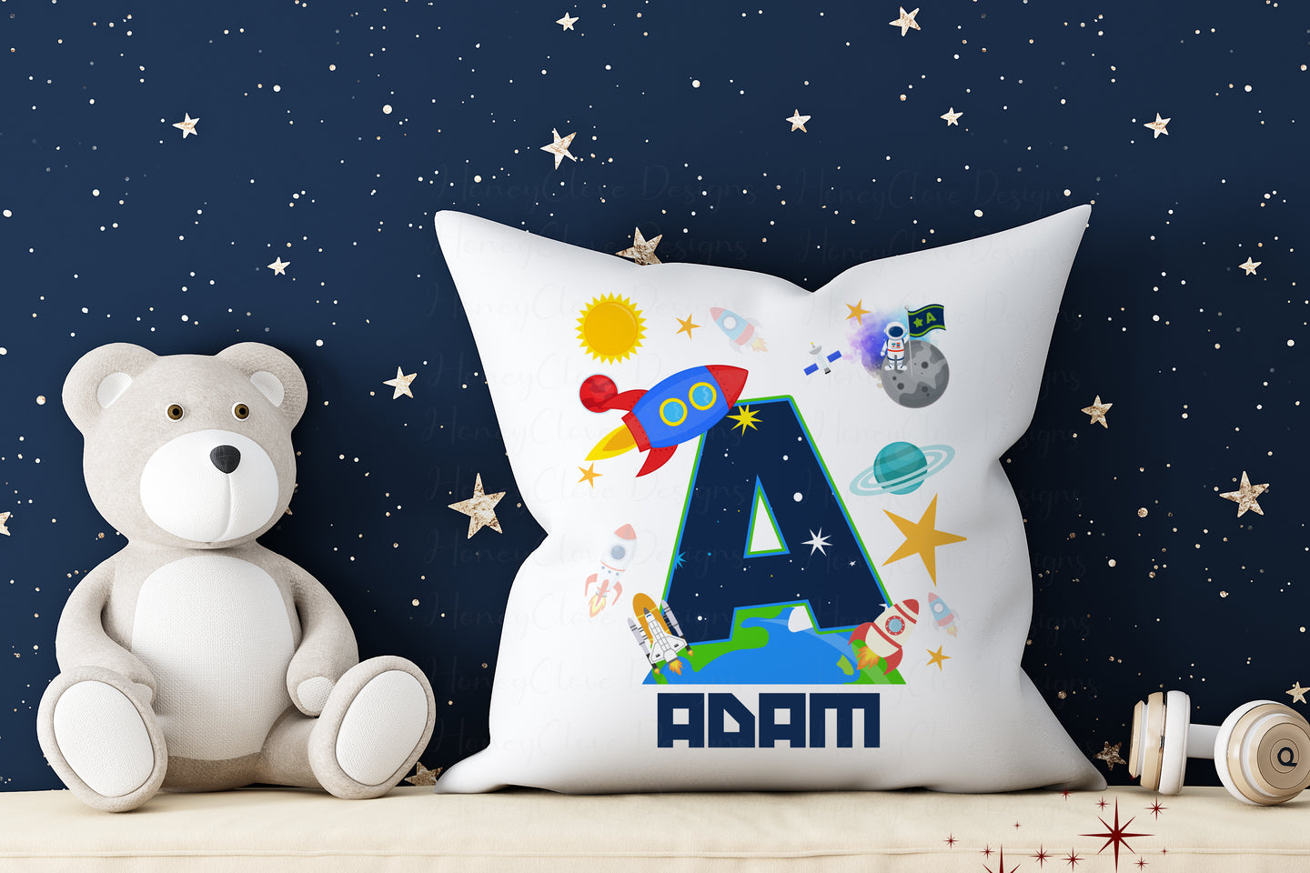 Space Name Cushion