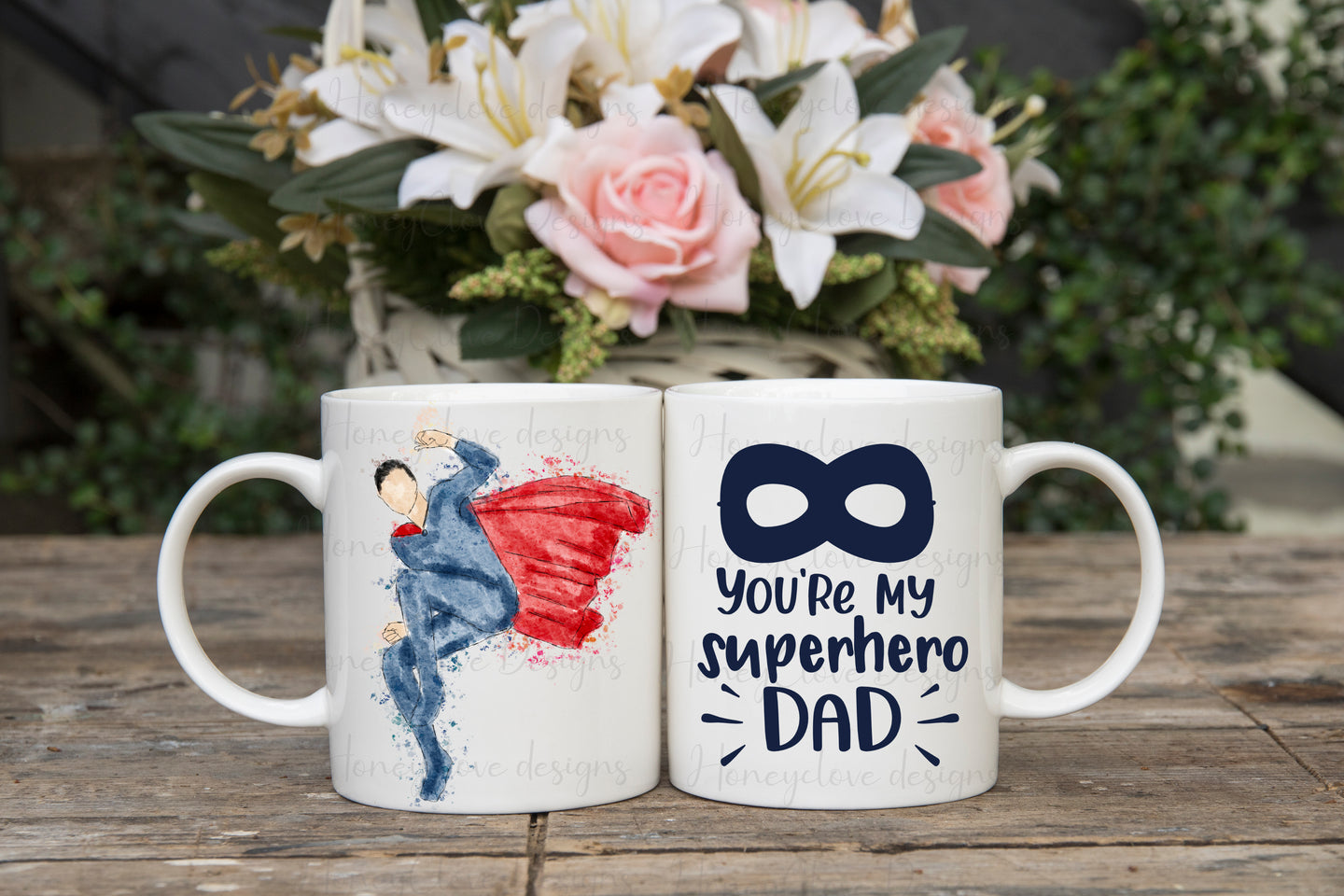 Super Hero Dad Mug