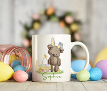 Load image into Gallery viewer, Brown Bear Bunny -Easter Cushion
