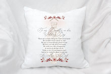 Load image into Gallery viewer, Wedding Poem for the Bride - Cushion
