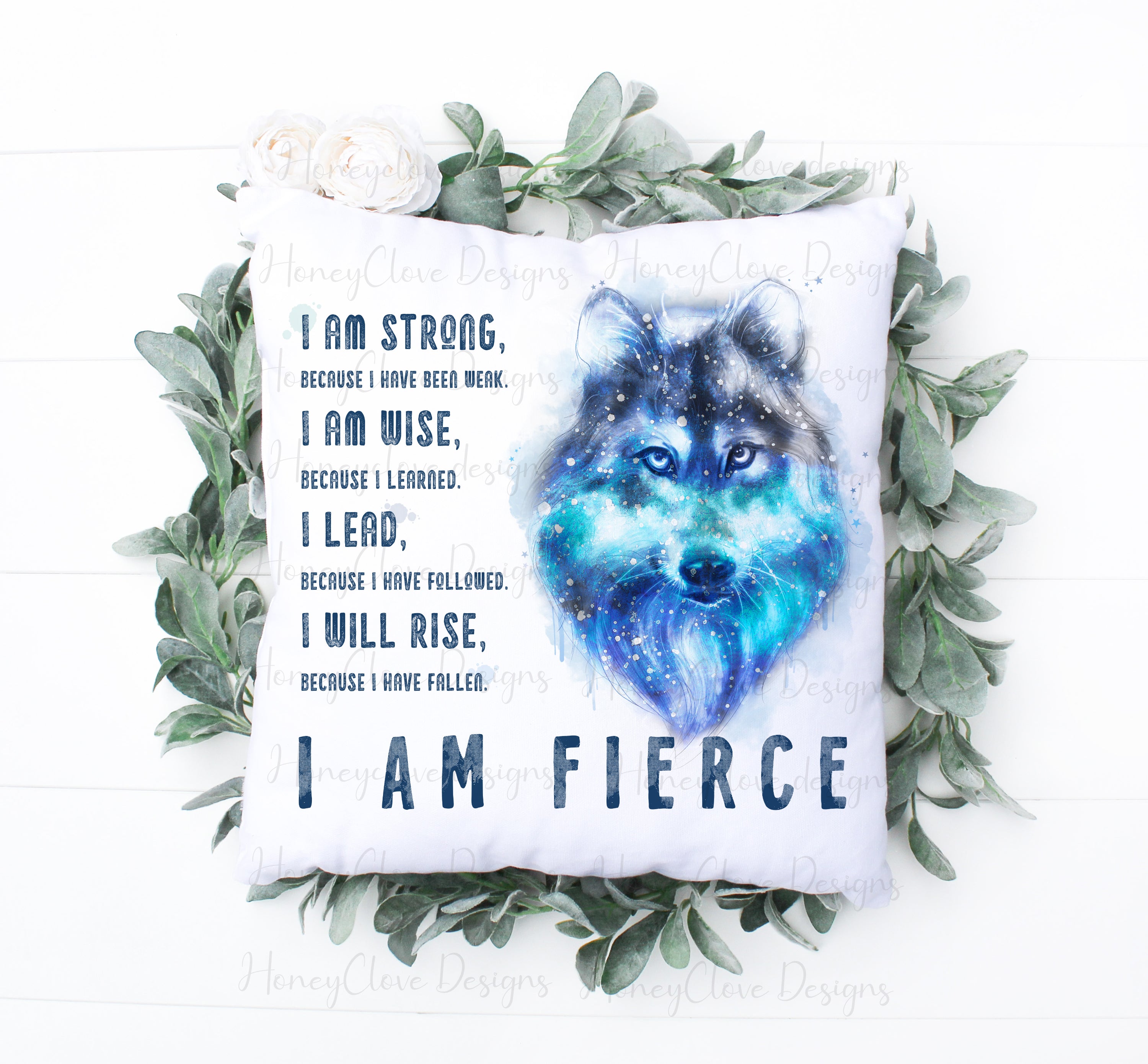 Wolf Notebook – HoneyClove Designs