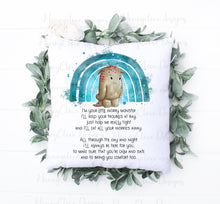 Load image into Gallery viewer, Worry Monster Cushion Green
