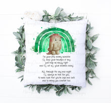 Load image into Gallery viewer, Worry Monster Cushion Green
